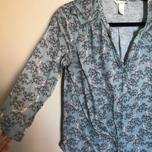 H&M Quarter sleeve top